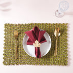 Rectangular Sabai Mat Green Nestasia