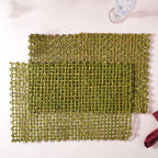 Rectangular Sabai Mat Green Nestasia