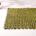 Rectangular Sabai Mat Green Nestasia