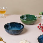 Sapphire Luxe Serving Bowl Blue 7 Inch 800 ml Nestasia