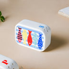 Fish Patterned Ceramic Salt And Pepper Shakers Set Nestasia