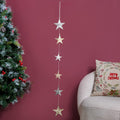 Glam Festive Christmas Star Garland Nestasia