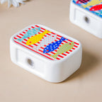 Fish Patterned Ceramic Salt And Pepper Shakers Set Nestasia
