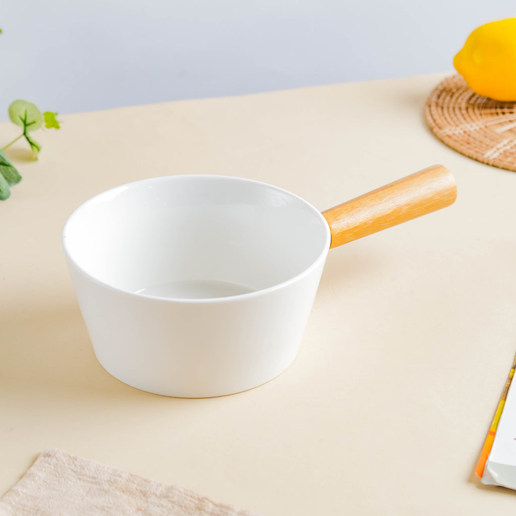 MAGNIFIQUE Bowl With Bamboo Handle Large Nestasia