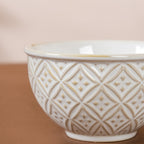 Chevron Ceramic Bowl 300 ml Nestasia