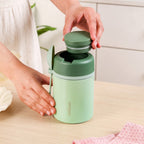 AMPM Jar With Food Box In Lid Matcha Green 460ml Nestasia