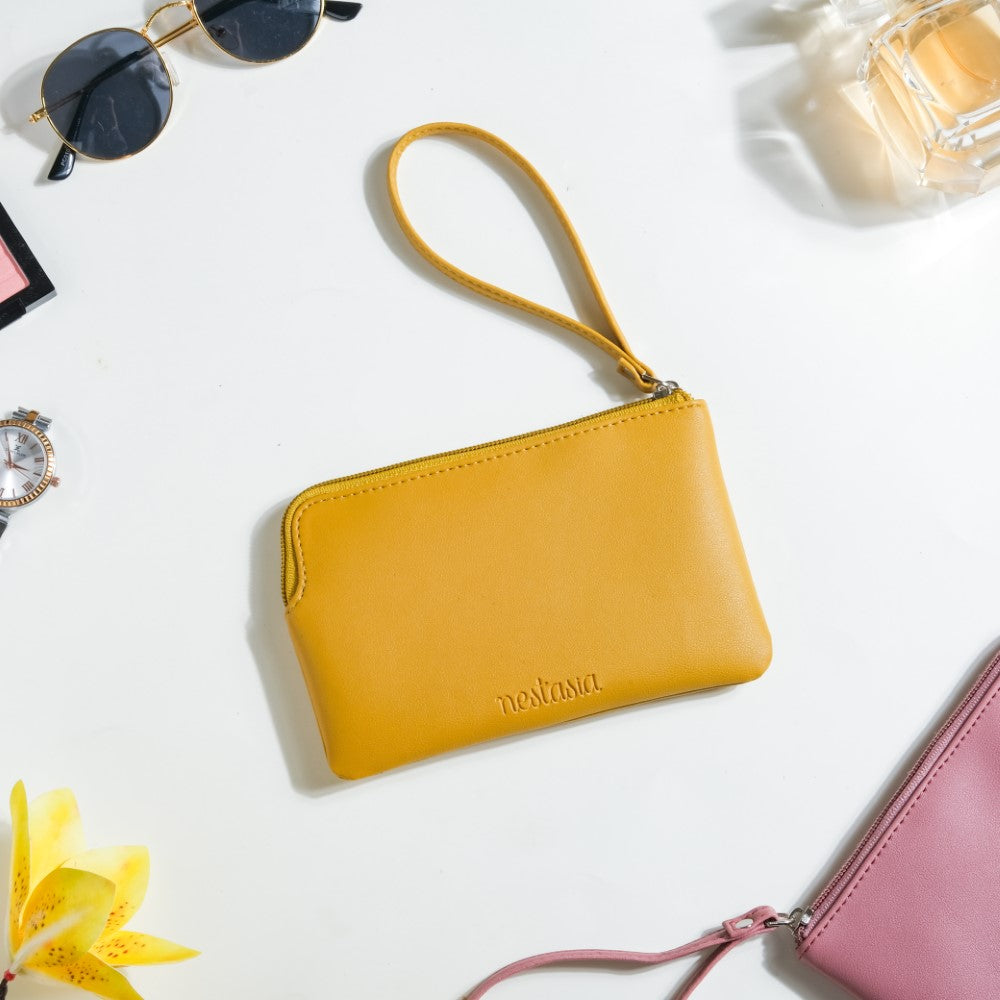 Blushing Ballerina Coin Purse Yellow Nestasia