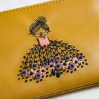 Blushing Ballerina Coin Purse Yellow Nestasia