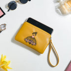 Blushing Ballerina Coin Purse Yellow Nestasia