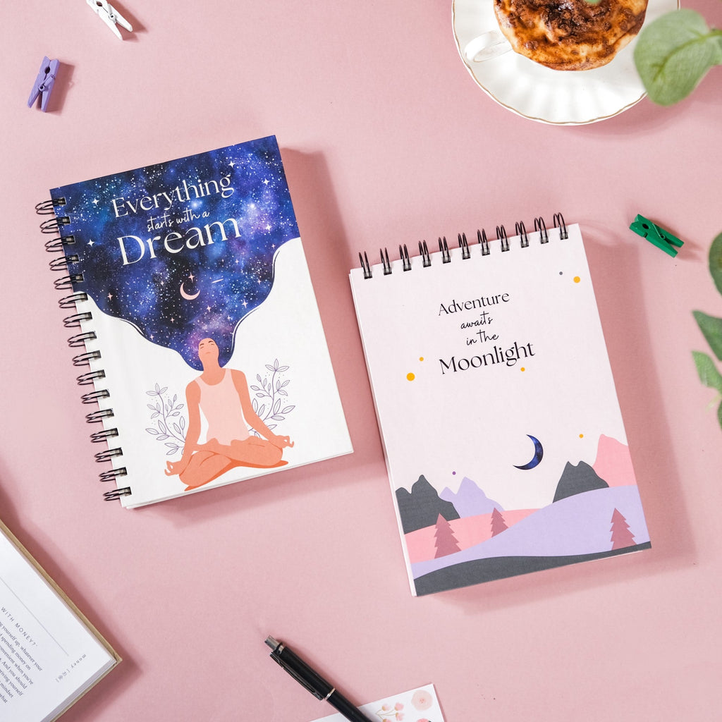 Dreamy Productivity Planner & Notepad Set Nestasia