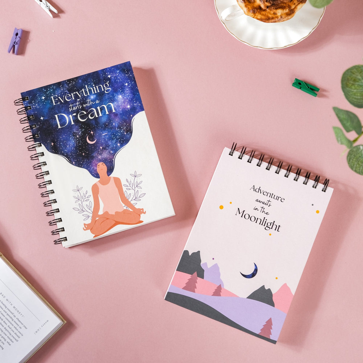 Dreamy Productivity Planner & Notepad Set Nestasia