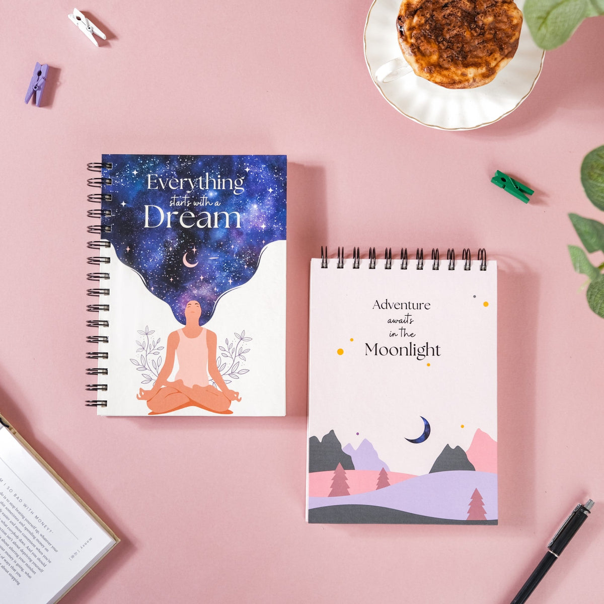 Dreamy Productivity Planner & Notepad Set Nestasia