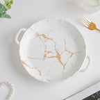 Marble Plate With Handles 8.5 Inch Nestasia