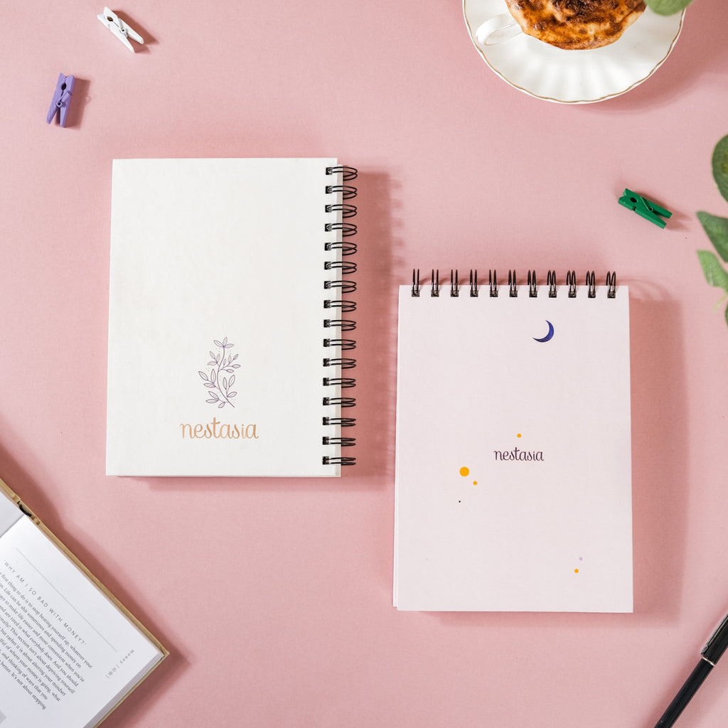 Dreamy Productivity Planner & Notepad Set Nestasia