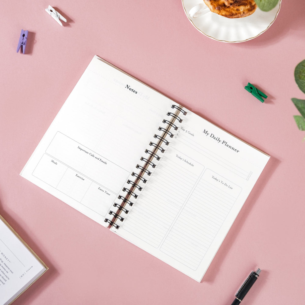 Dreamy Productivity Planner & Notepad Set Nestasia