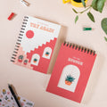 Printed Hardbound Planner And Notepad Set Nestasia