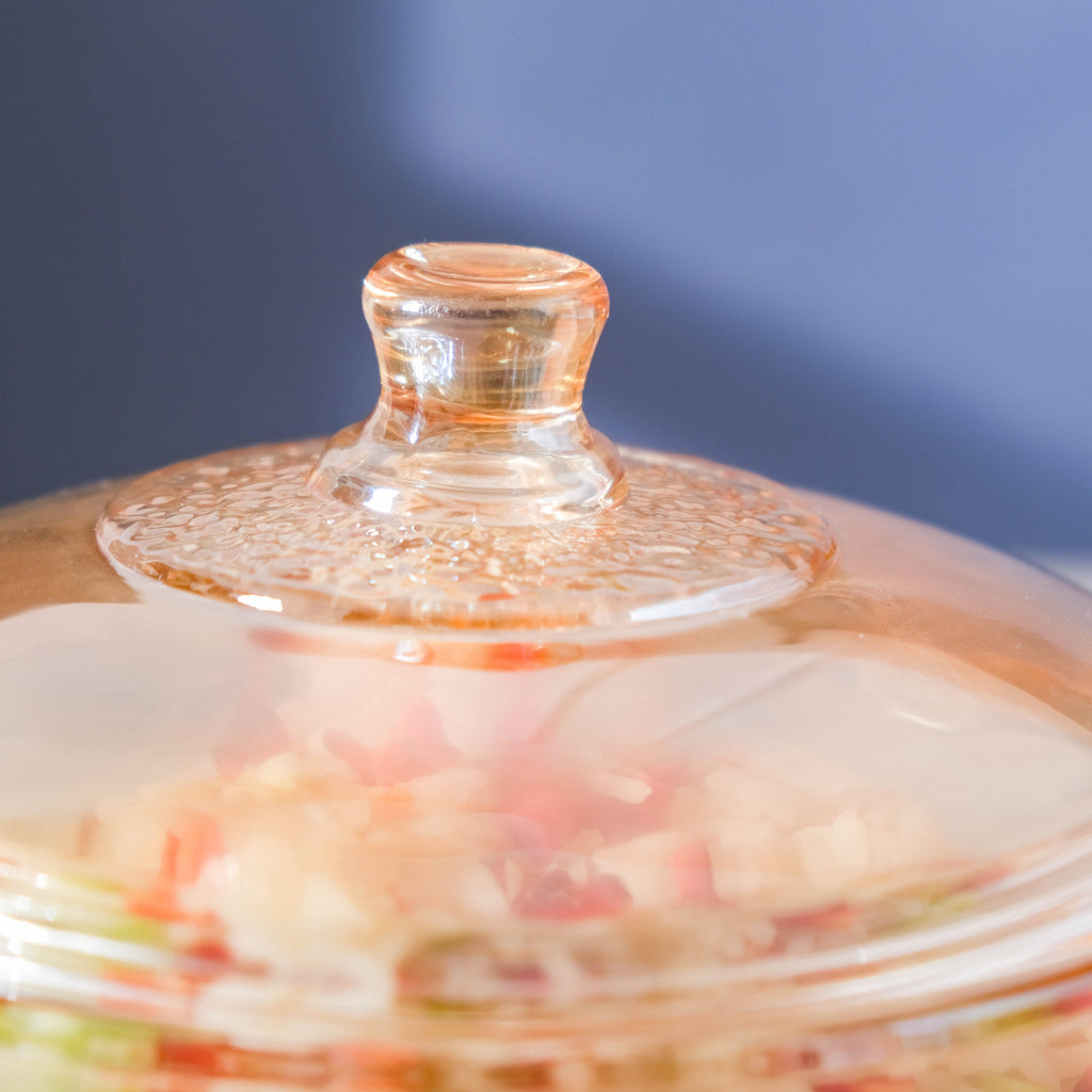 Glass Bowl With Lid Nestasia