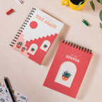 Printed Hardbound Planner And Notepad Set Nestasia