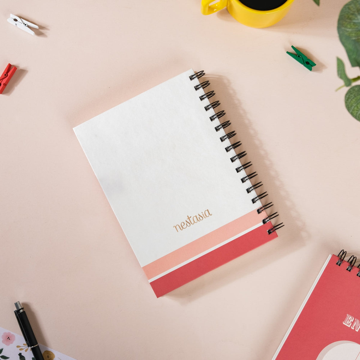 Printed Hardbound Planner And Notepad Set Nestasia