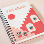 Printed Hardbound Planner And Notepad Set Nestasia