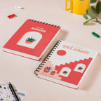 Printed Hardbound Planner And Notepad Set Nestasia