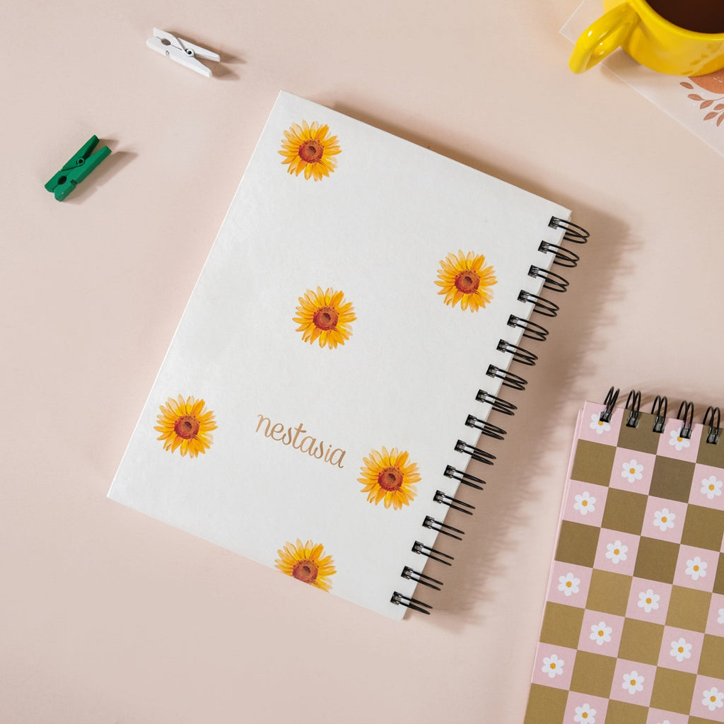 Floral Undated Planner & Notepad Set Nestasia