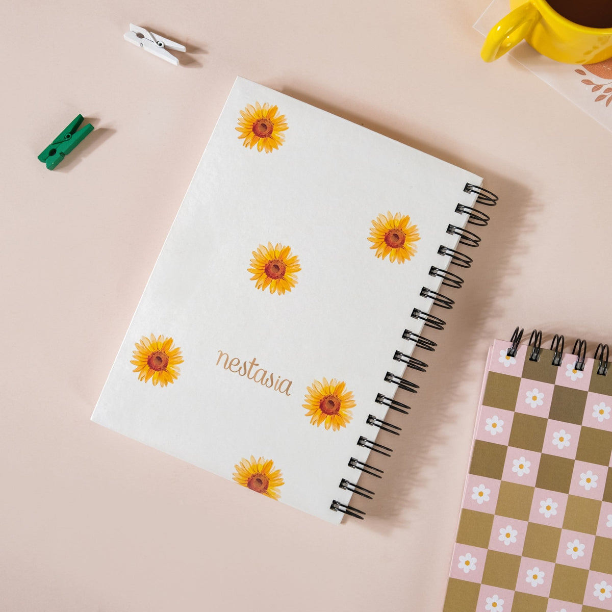 Floral Undated Planner & Notepad Set Nestasia