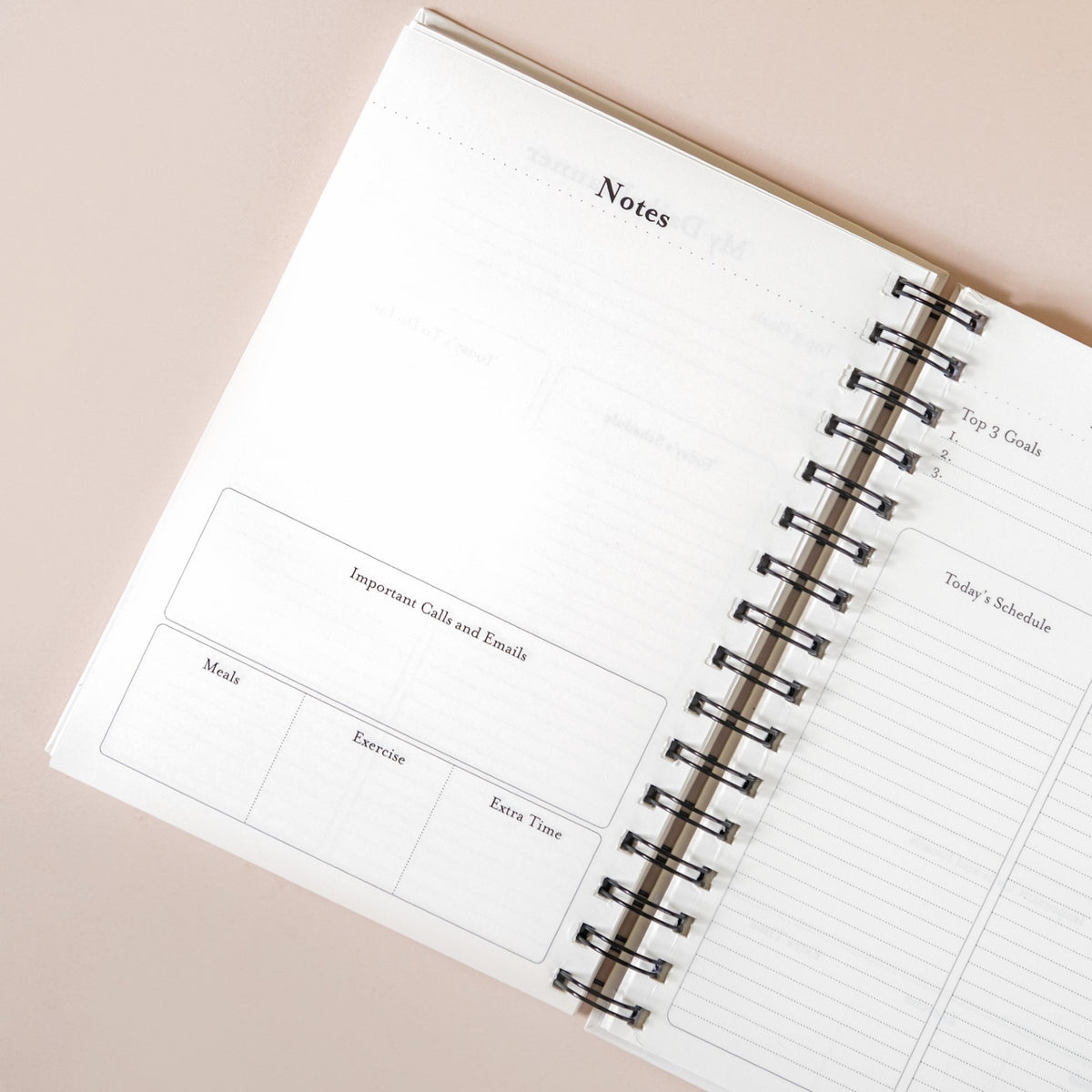 Floral Undated Planner & Notepad Set Nestasia