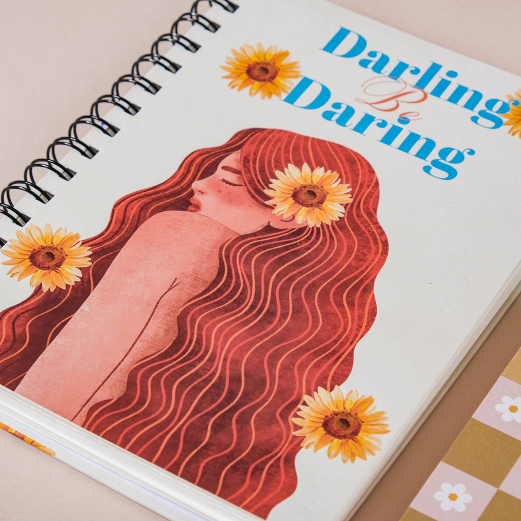 Floral Undated Planner & Notepad Set Nestasia