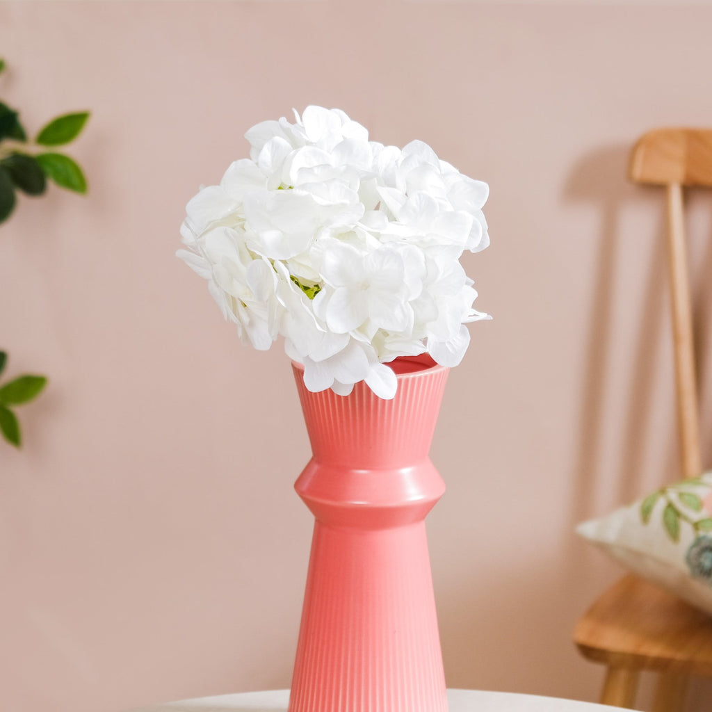 Artificial Hydrangea White Nestasia