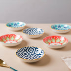 Mandala Snack Dish Set of 2 Nestasia