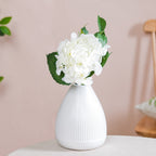 Hydrangea With Leaves White Nestasia