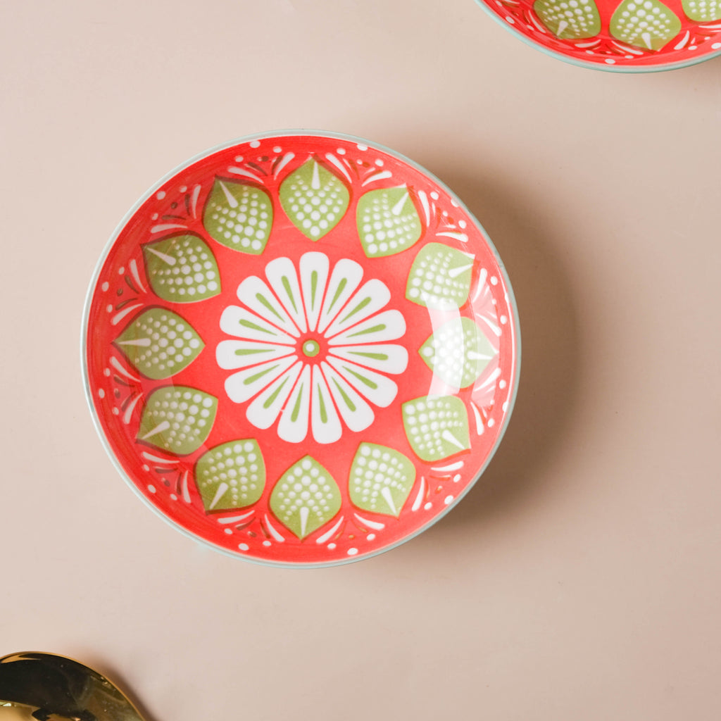 Mandala Snack Dish Set of 2 Nestasia
