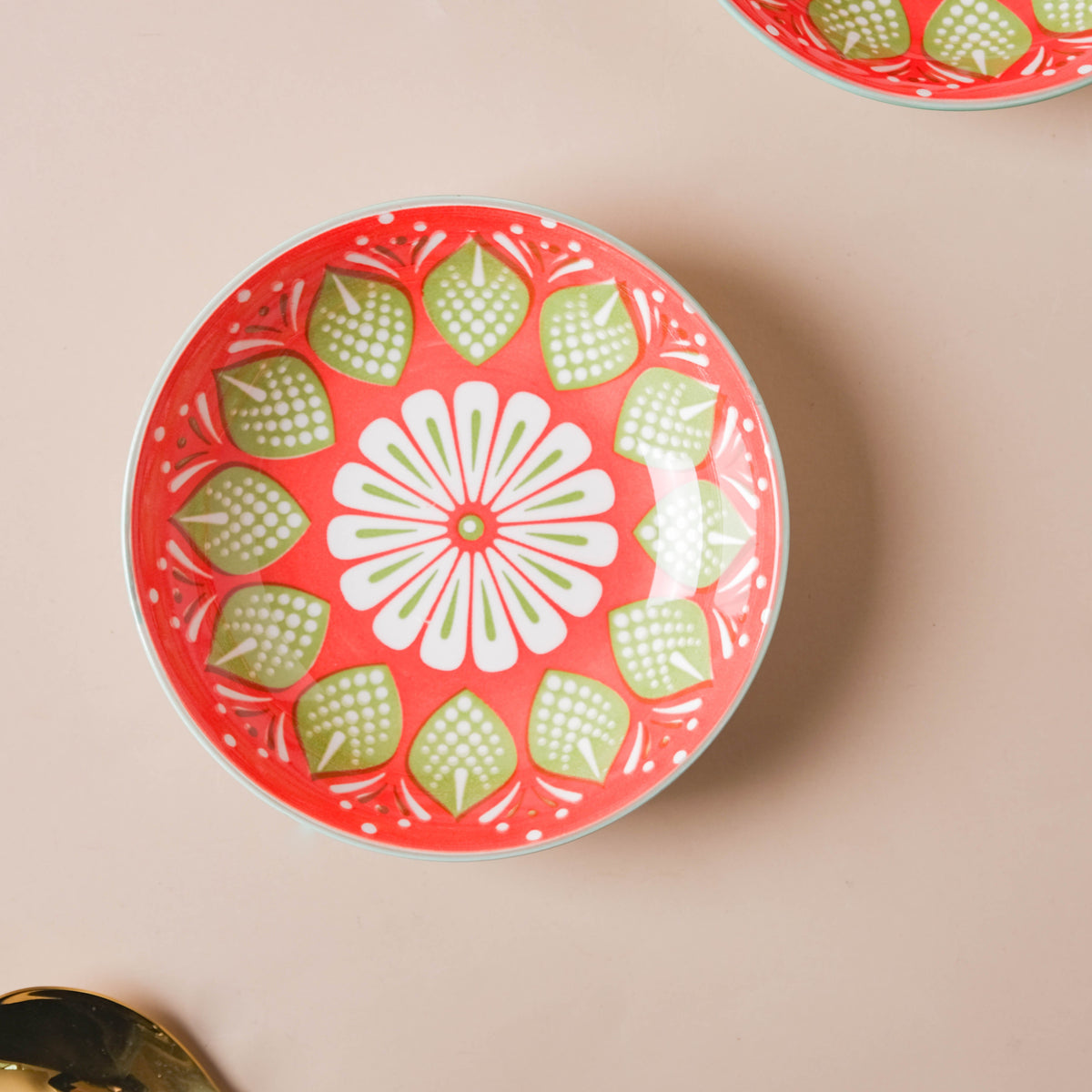 Mandala Snack Dish Set of 2 Nestasia