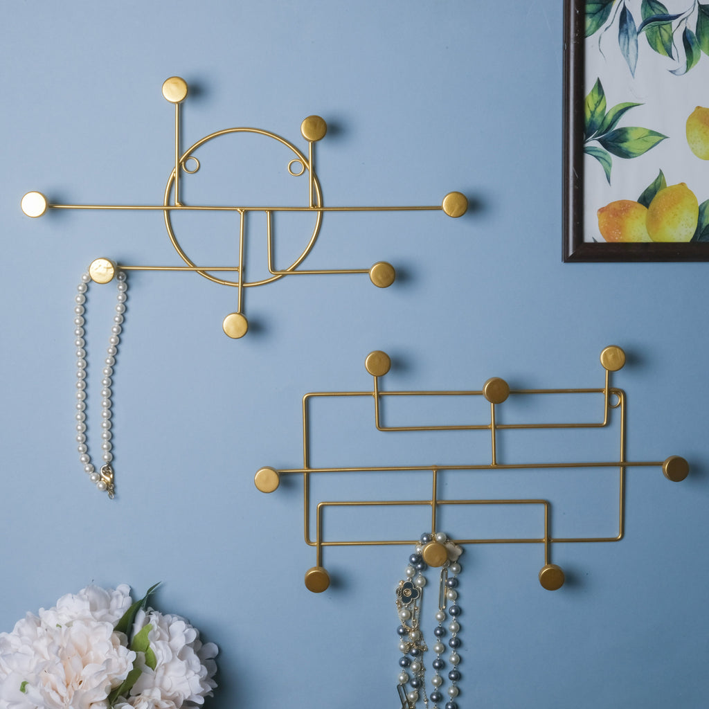 Gold Wall Hook - Large Nestasia