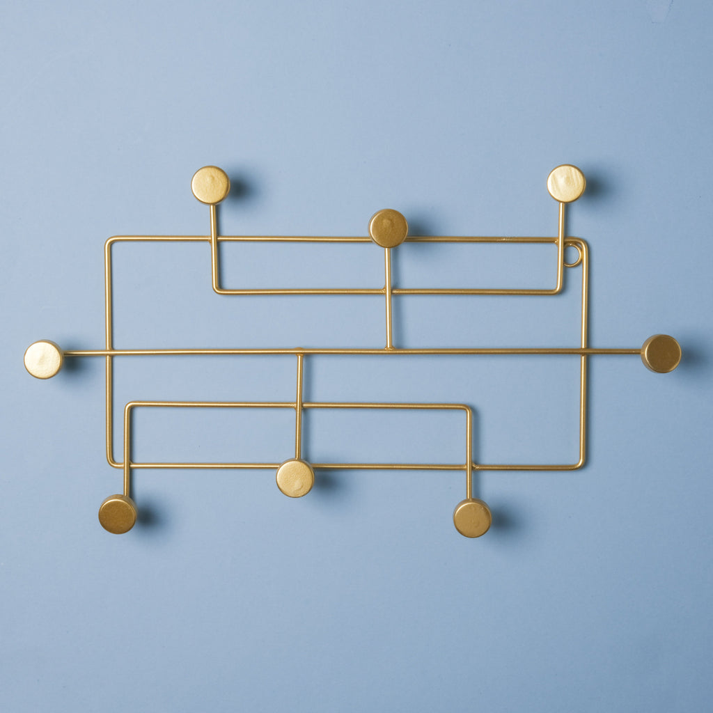 Gold Wall Hook - Large Nestasia