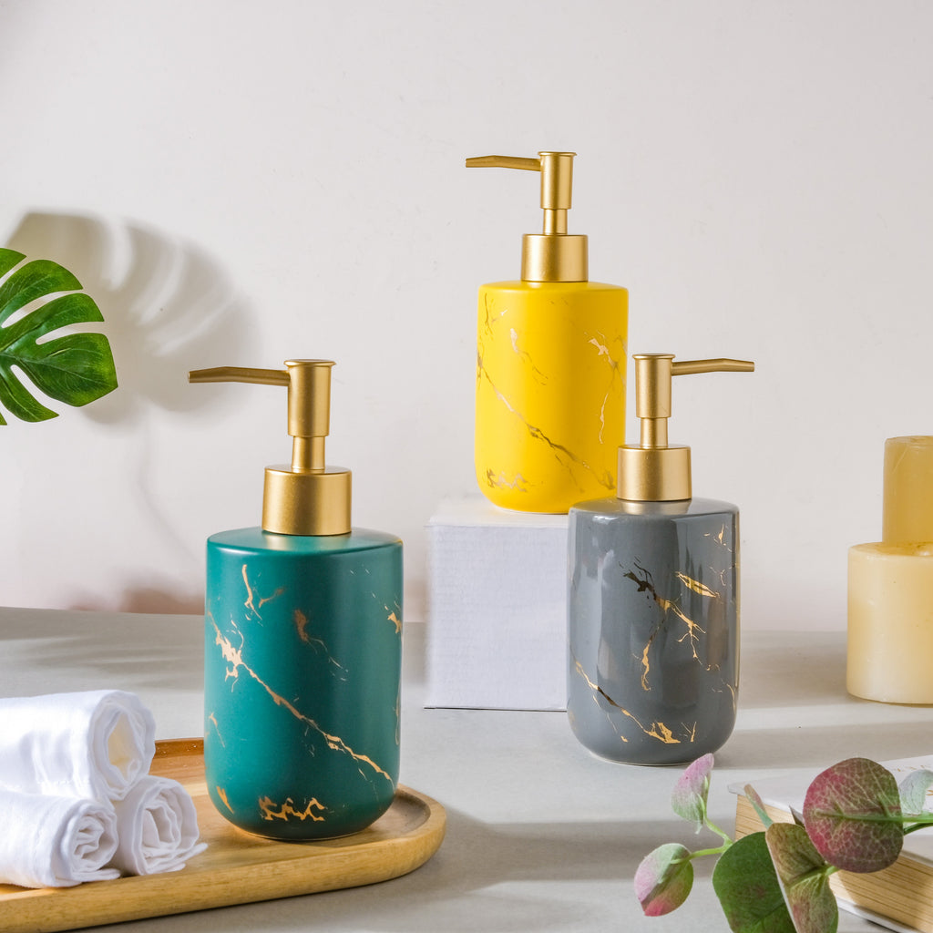 Ceramic Pump Dispenser Bottle Nestasia