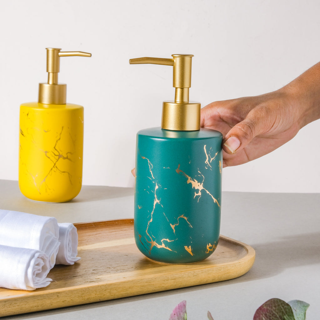 Ceramic Pump Dispenser Bottle Nestasia