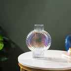 Shimmer Shell Design Glass Vase Small Nestasia