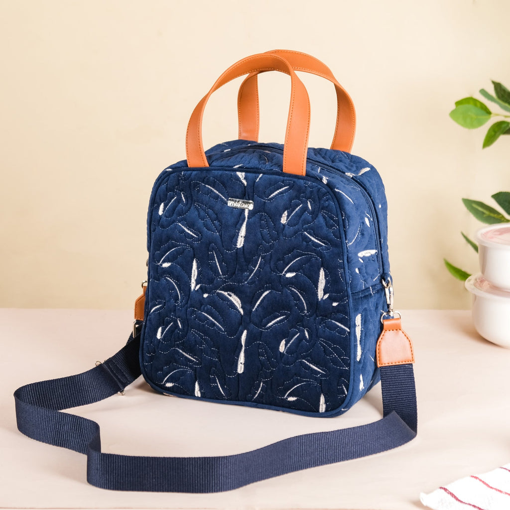 Multipurpose Tiffin Bag Navy Blue Nestasia