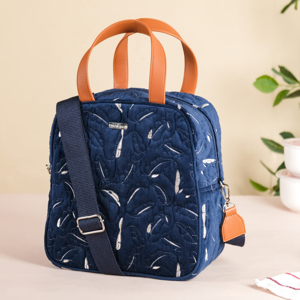 Multipurpose Tiffin Bag Navy Blue Nestasia