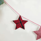 Star Bunting For Christmas 98 Inch Nestasia