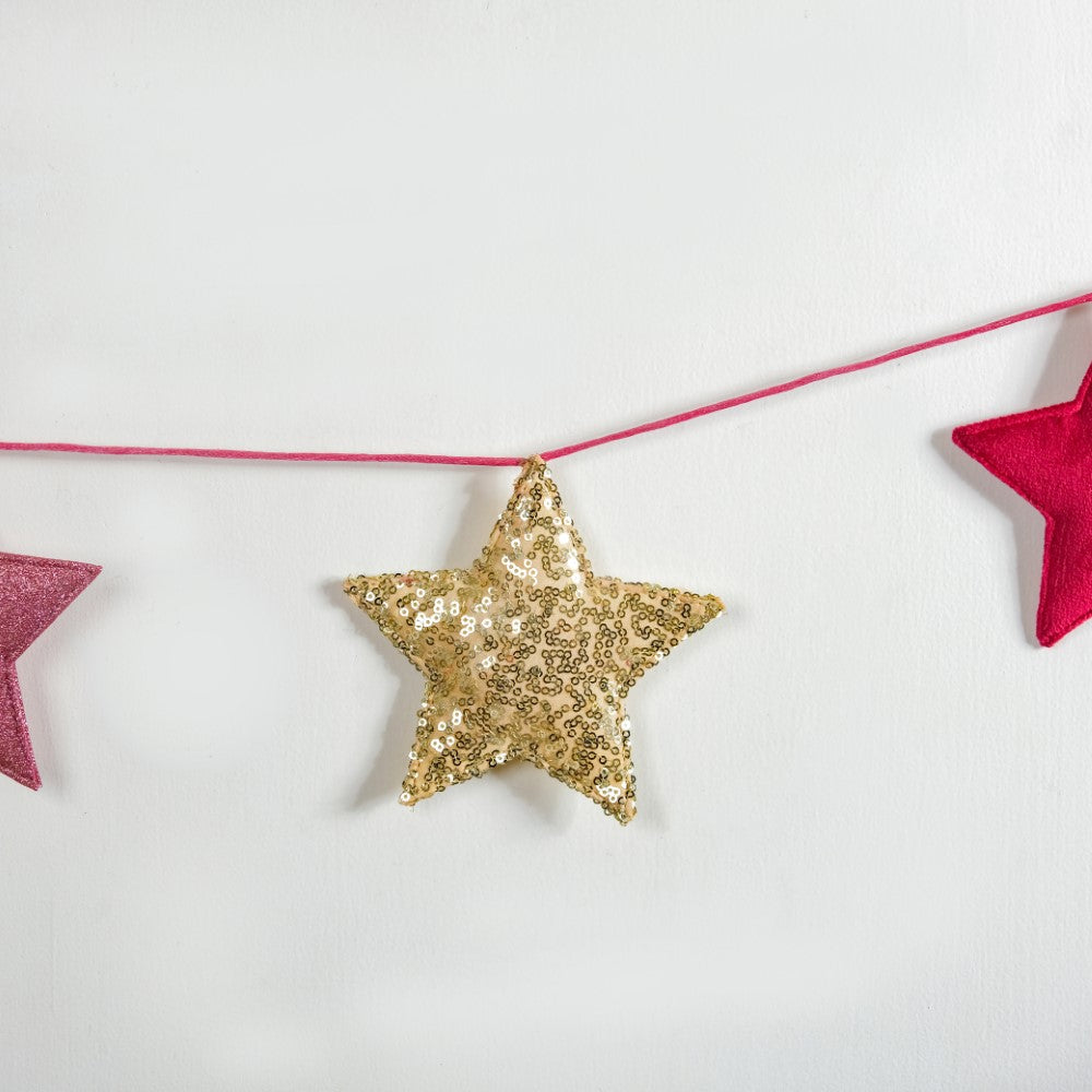 Star Bunting For Christmas 98 Inch Nestasia