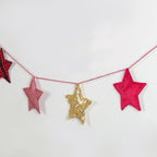Star Bunting For Christmas 98 Inch Nestasia