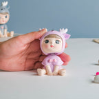 Toddler Girl With Deer Hat Showpiece Nestasia