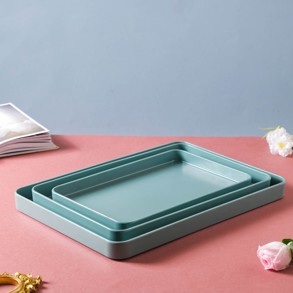 Large Green Tray Nestasia