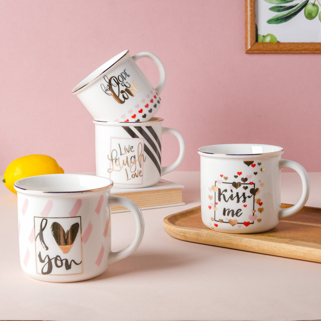 White Mug for Coffee Nestasia