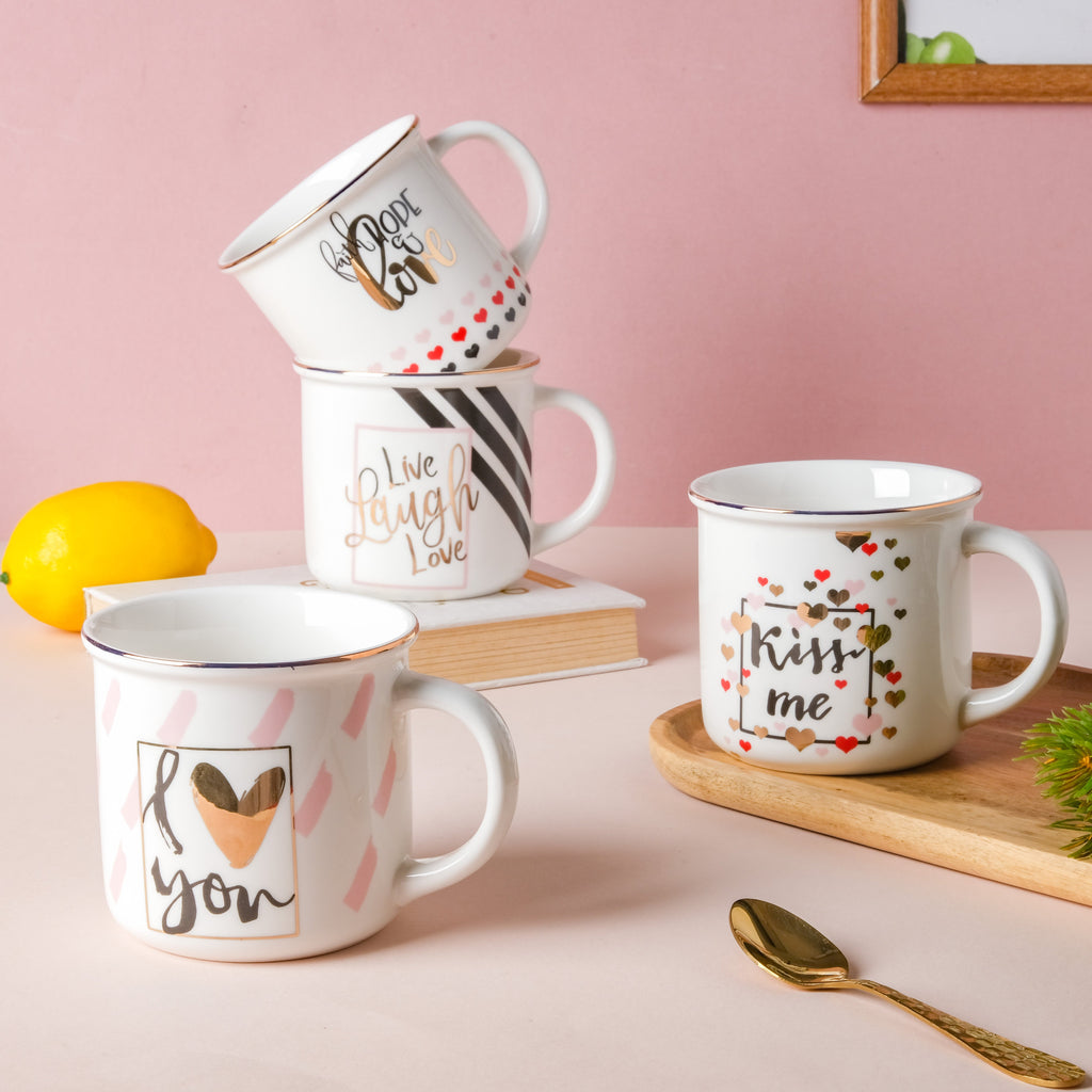 White Mug for Coffee Nestasia