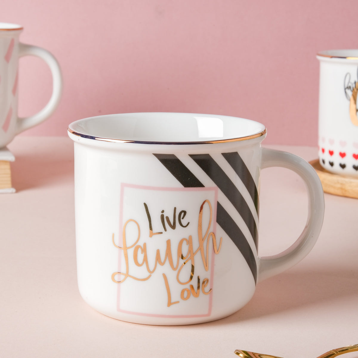 White Mug for Coffee Nestasia