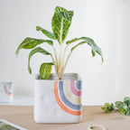 Rainbow Square Pot Large Nestasia